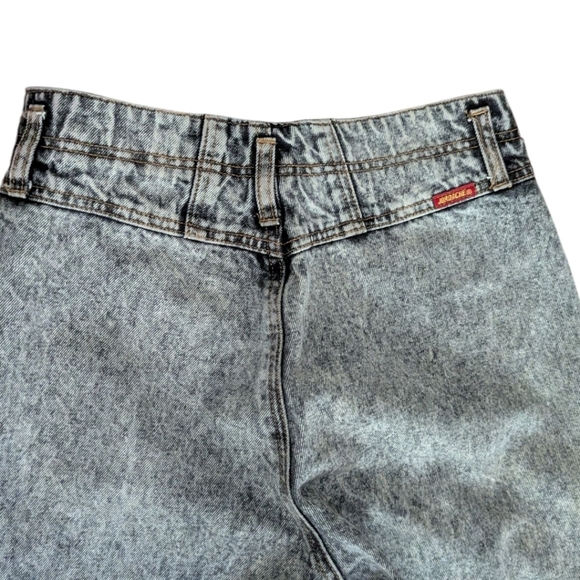 Vtg 80s/90s Stonewash Jordache Gray High Rise Ankle Snaps Jeans W28 L30 - Picture 6 of 10